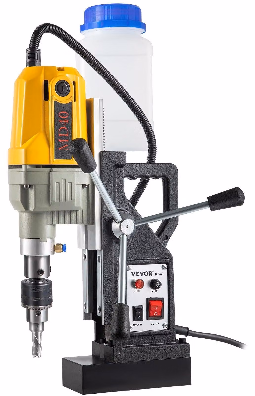Trapano magnetico - Trapano a magnete - Trapano a nucleo - Trapano elettrico - Trapano per acciaio - Motore da 1100W
