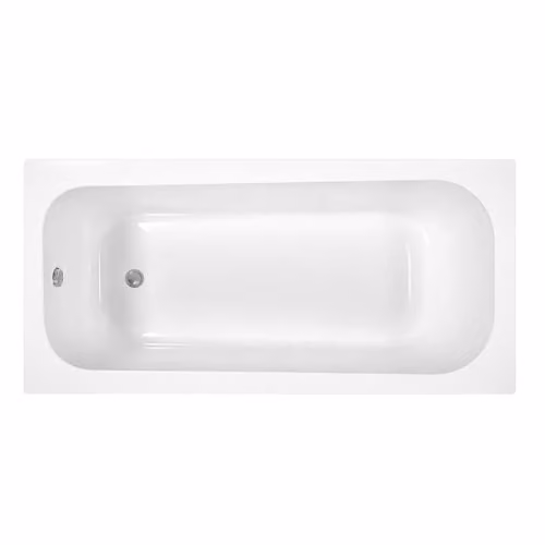 Rea - Vasca da bagno in acrilico Gloria 140 - Bianco - 56 x 70 x 150 cm