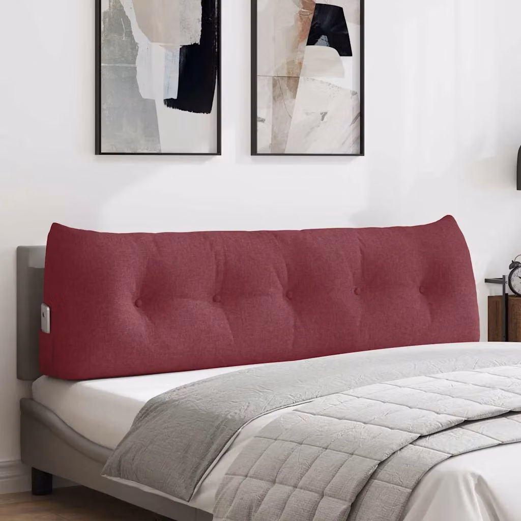 Cuscino per schiena ergonomico vidaXL Rosso, L 160 x P 24 x H 50 cm