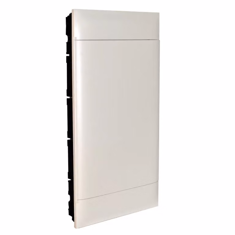 Distributore da incasso Legrand Praktibox S, con sportello in plastica, bianco, 4x 12 moduli 135144