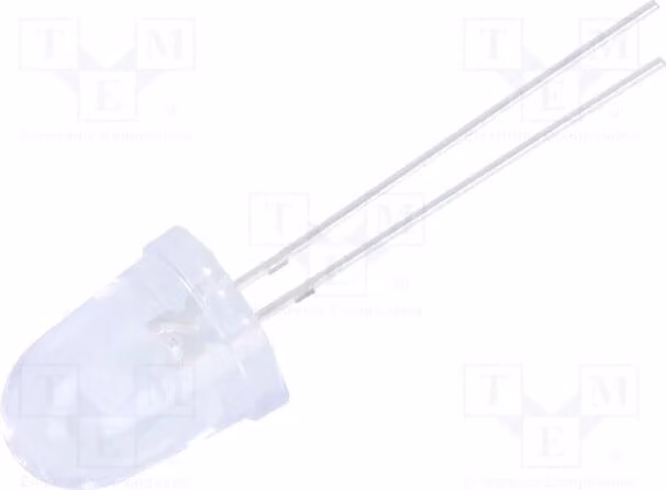 2x LED 8° Serie: Bullet OSG5DAA201A, diodi LED a montaggio superficiale (SMD), 10mm, 10mm, verde, 36000÷40000 mcd