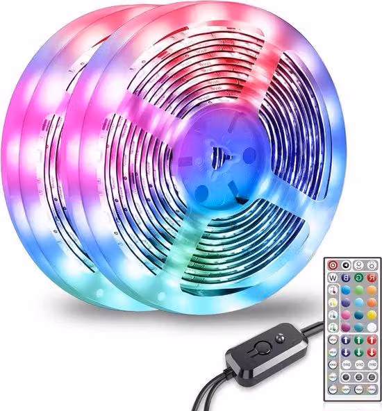 Striscia LED RGB da 30 m con Bluetooth e sincronizzazione musicale