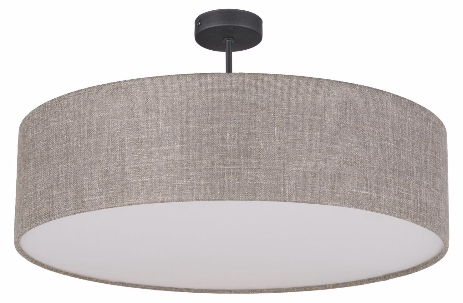 Lampada da soffitto RONDO bianca con sfumature di grigio, 4xE27x15W, metallo, dimensioni: 35x60x60 cm, IP20, TK-Lighting