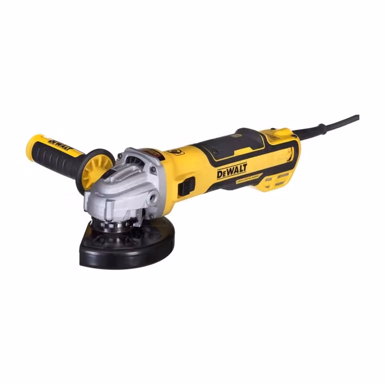 Levigatrice portatile a disco DeWalt DWE4357-QS, Nero e Giallo, 1700 W, 10500 RPM