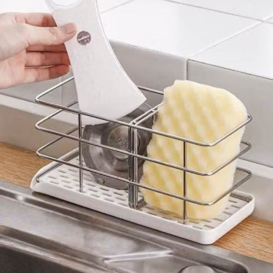 Organizzatore per la cucina - Organizzatore per il lavello - Ripiano portaoggetti per la cucina - Ripiano portaoggetti per il lavello - Organizzatore per il lavello da cucina