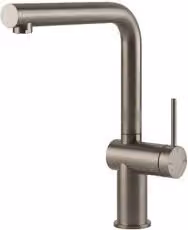 Miscelatore monocomando per cucina Gessi in acciaio inossidabile spazzolato argento