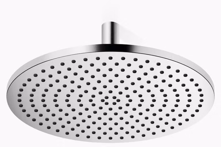Douche de pluie Dornbracht avec fixation au plafond, Ø 400mm, flowReduce, 28698970-93, 28698970-93
