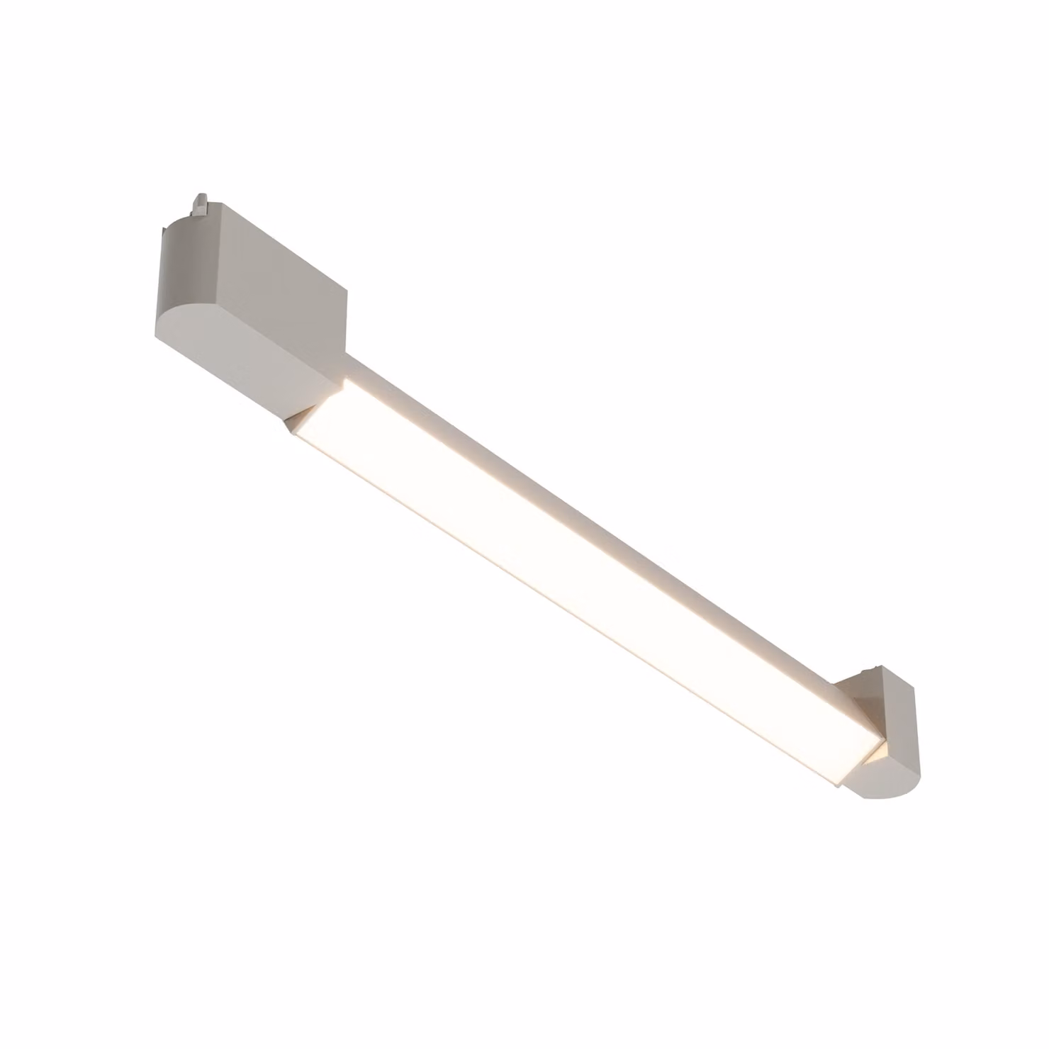 Maytoni apparecchio lineare per sistema a binario monofase UNITY base LED rosso incl. bianco in alluminio e plastica 24W per cucina, camera da letto, soggiorno, sala da pranzo, atrio