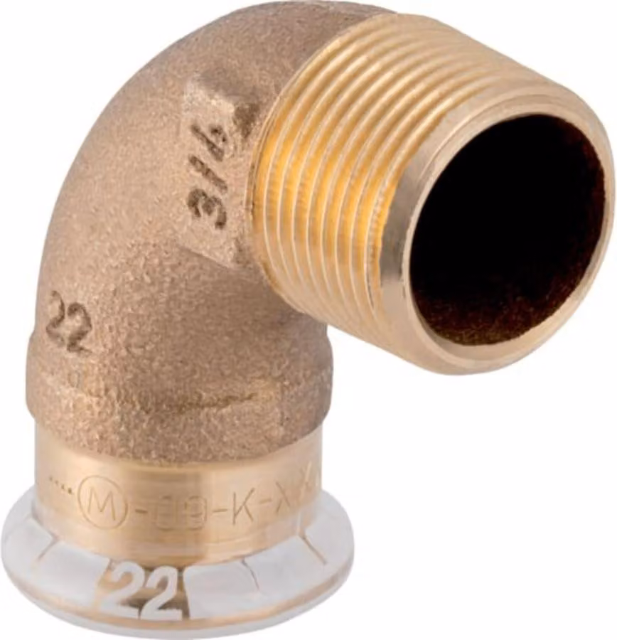 Geberit 63888 Mapress rame angolo di transizione 90Gr
