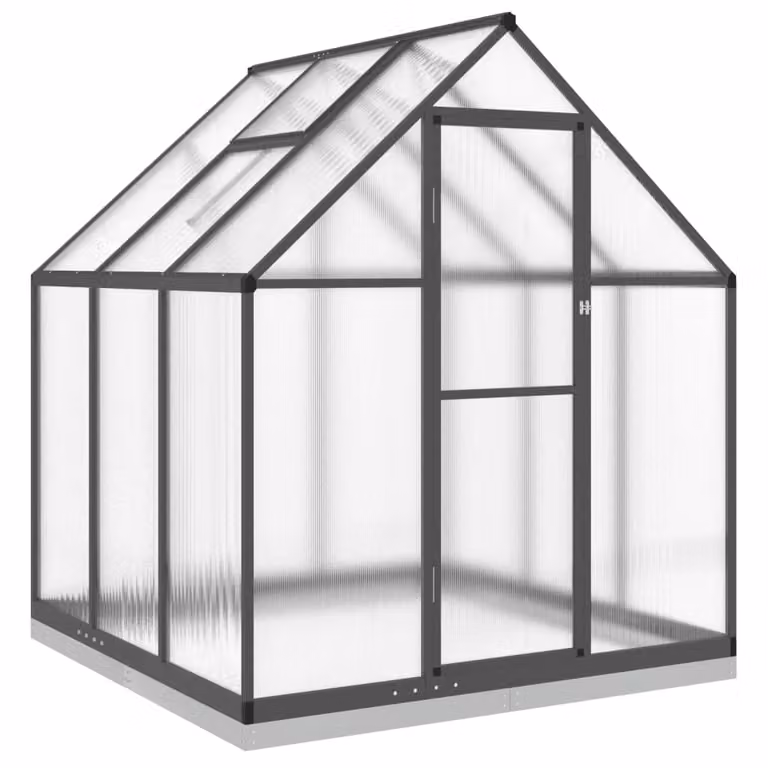 Telaio Serra con Base Antracite 169x169x202 cm in Alluminio