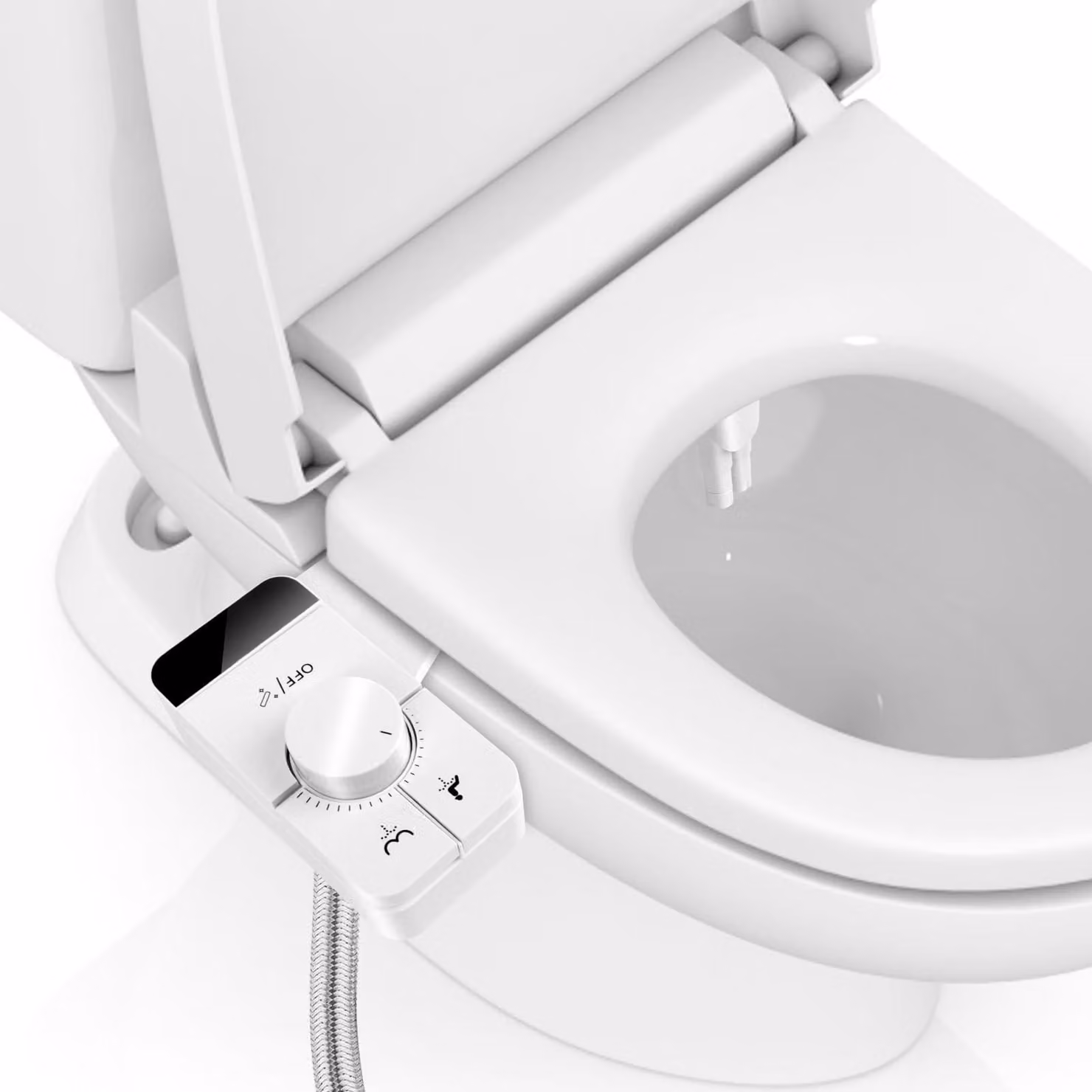 Copertura per bidet con doppia ugello: igiene e comfort