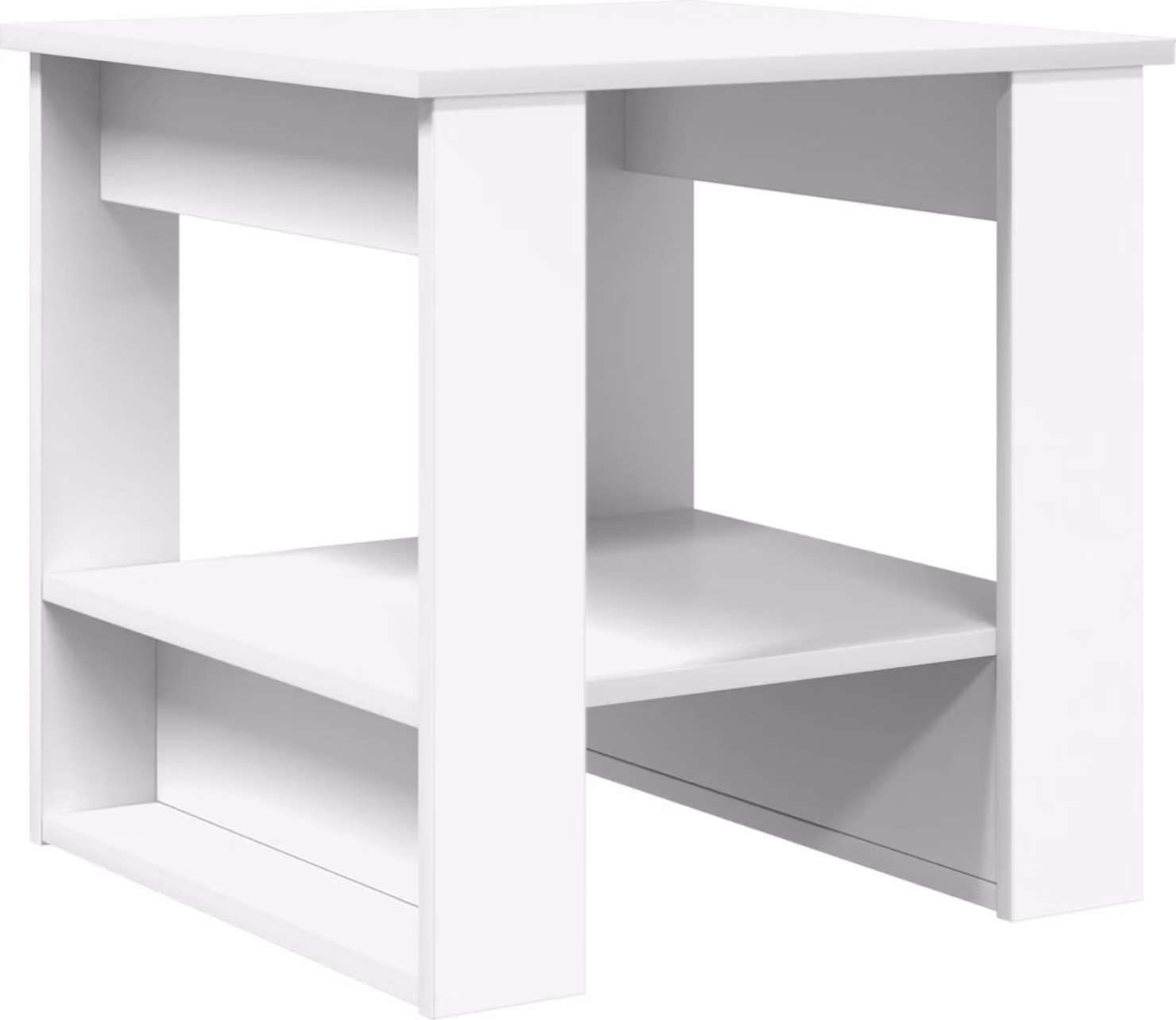 Tavolino da salotto Bianco 51 x 50 x 50 cm Legno multistrato