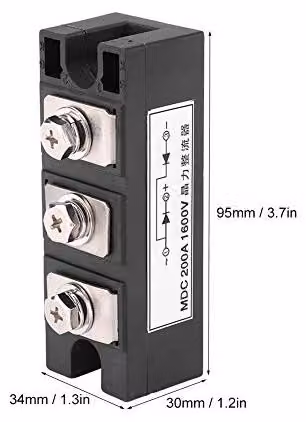 Modulo raddrizzatore 200A 1600V MDC per inverter