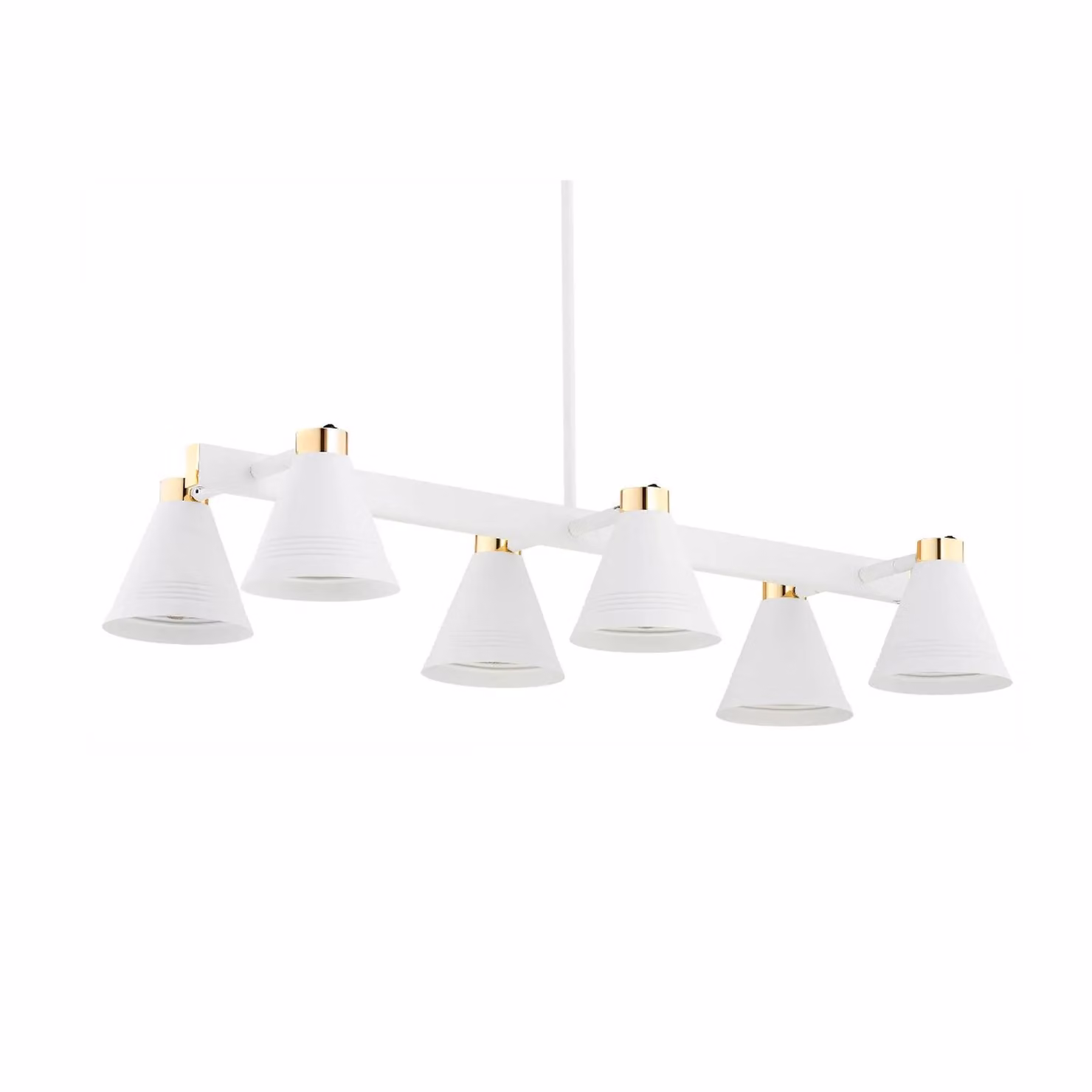 Lampada a sospensione Avenidos Argon, dimmerabile, Bianco / Opale, Soggiorno / Sala da pranzo, Metallo, Moderno, Lampada a sospensione