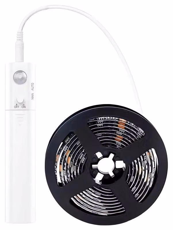 APT ZD94 Striscia LED con sensore di movimento 1 m, bianco freddo