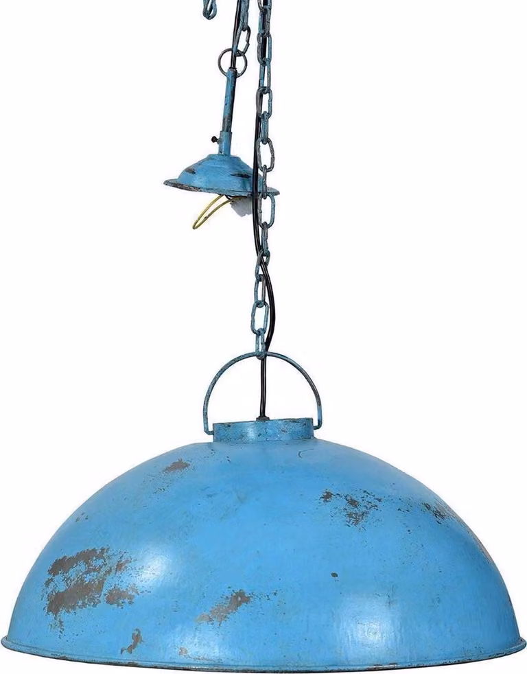 Lampada a sospensione Thormann - blu antico