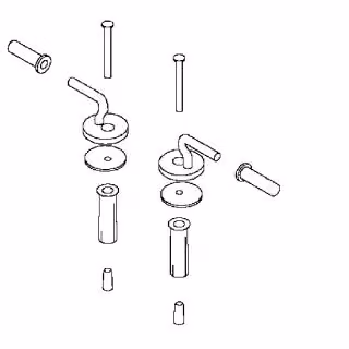 Cerniera Keramag - Verchromt - 598090000