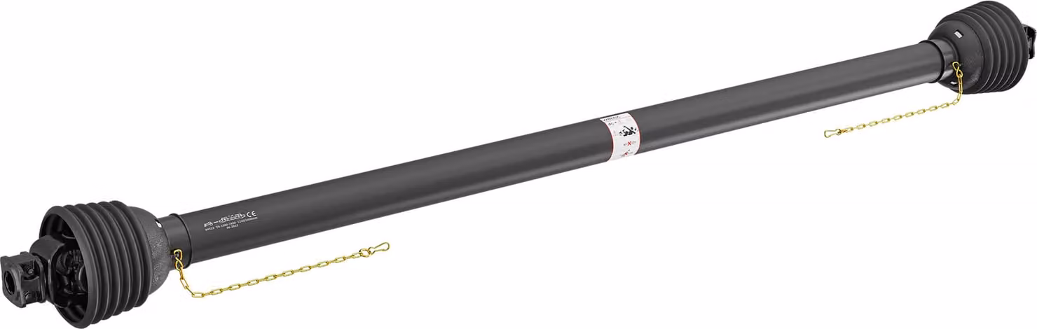 Albero cardanico T8 1500-1650mm 1240Nm 540rpm, albero cardanico, 110kW (150hp), 2x 1 3/8" 6 denti