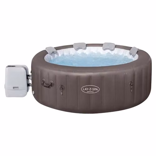 Spa idromassaggio gonfiabile Lay-Z-Spa Dominica HydroJet Bestway Marrone per 4-6 persone – 2
