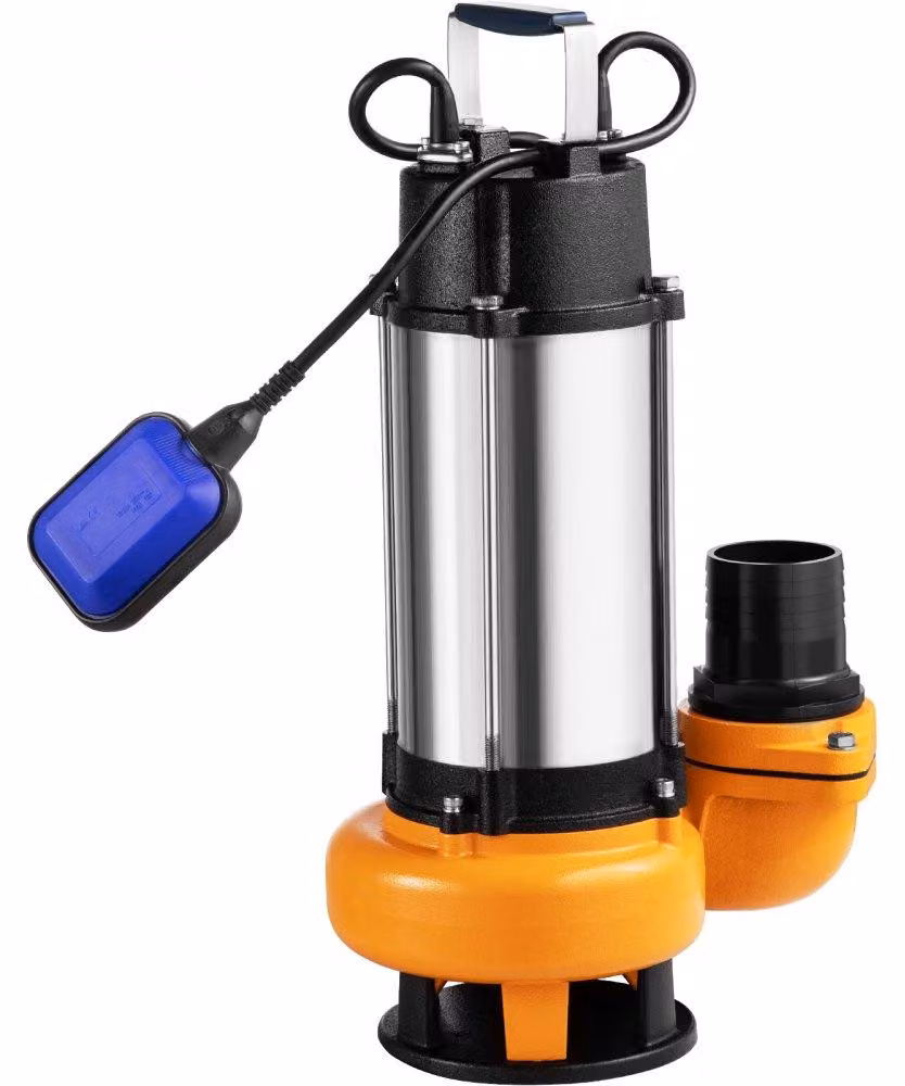 Pompa sommergibile per acque sporche - Potenza: 2200 W - Scarico: 3 pollici - Grado di protezione IPX8 (impermeabile)