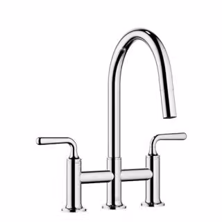 Dornbracht 19870809-06, miscelatore a tre fori per lavabo, modello VAIA