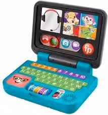 Fisher-Price Ridi e Impara il Mio Primo Laptop Multicolore HHH03