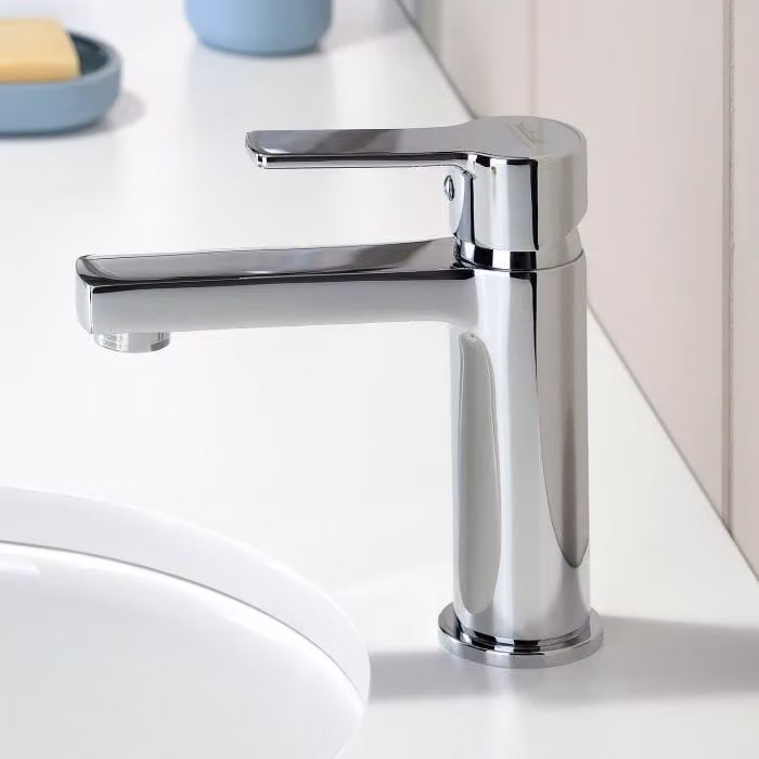 Kronenbach Neura 2.0: Miscelatore monocomando per lavabo, senza tappo di scarico