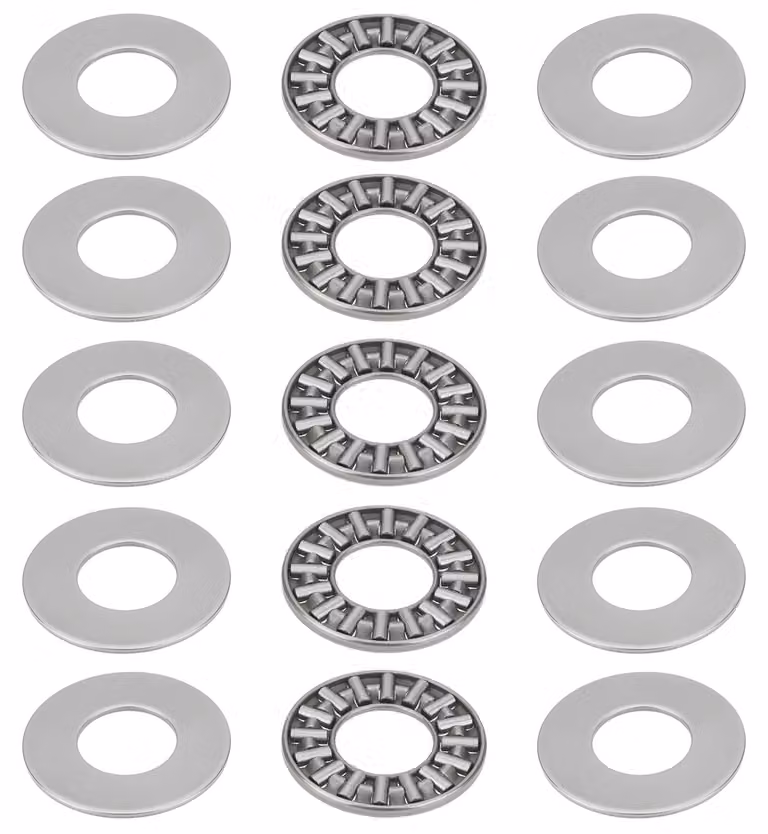 10 Set di cuscinetti assiali a rulli 12x26x4mm