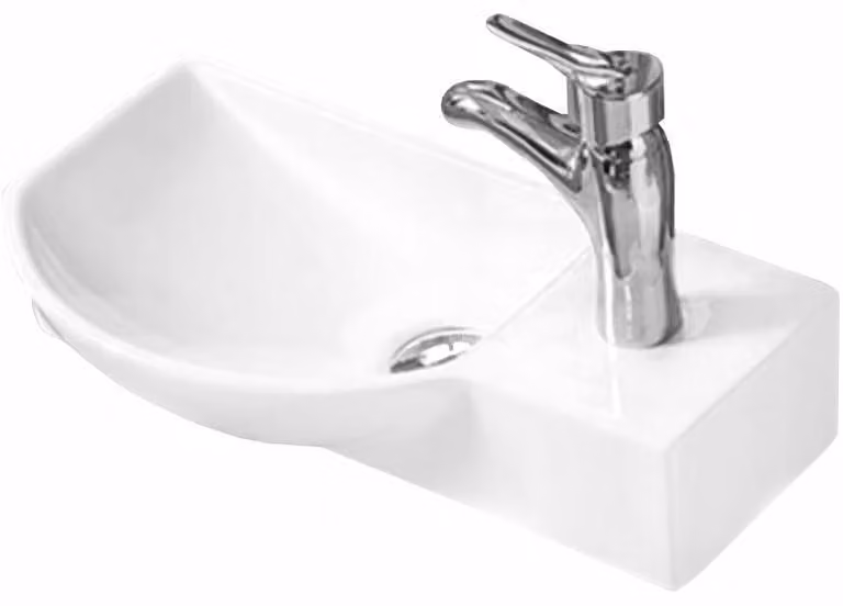 Lavabo MEXEN HUGO bianco a sinistra 45 cm