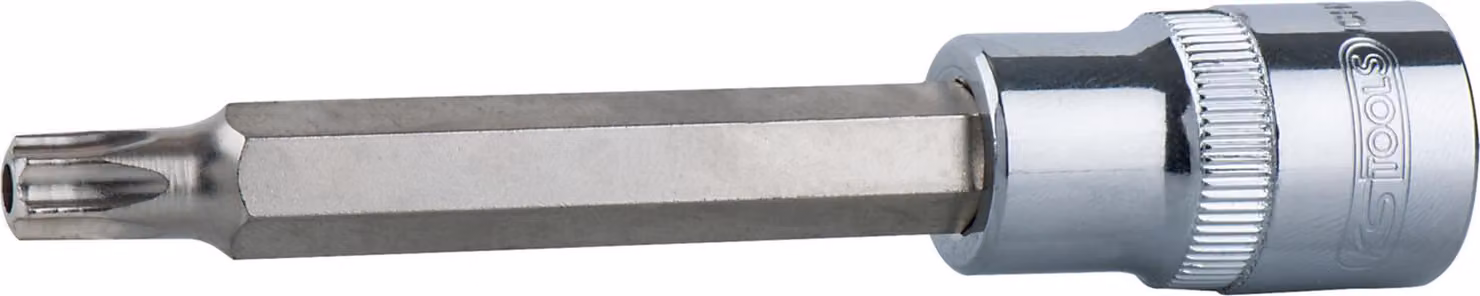 KS TOOLS 1/2" CHROMEplus punta Torx con foro frontale lungo TB25 - 918.1743
