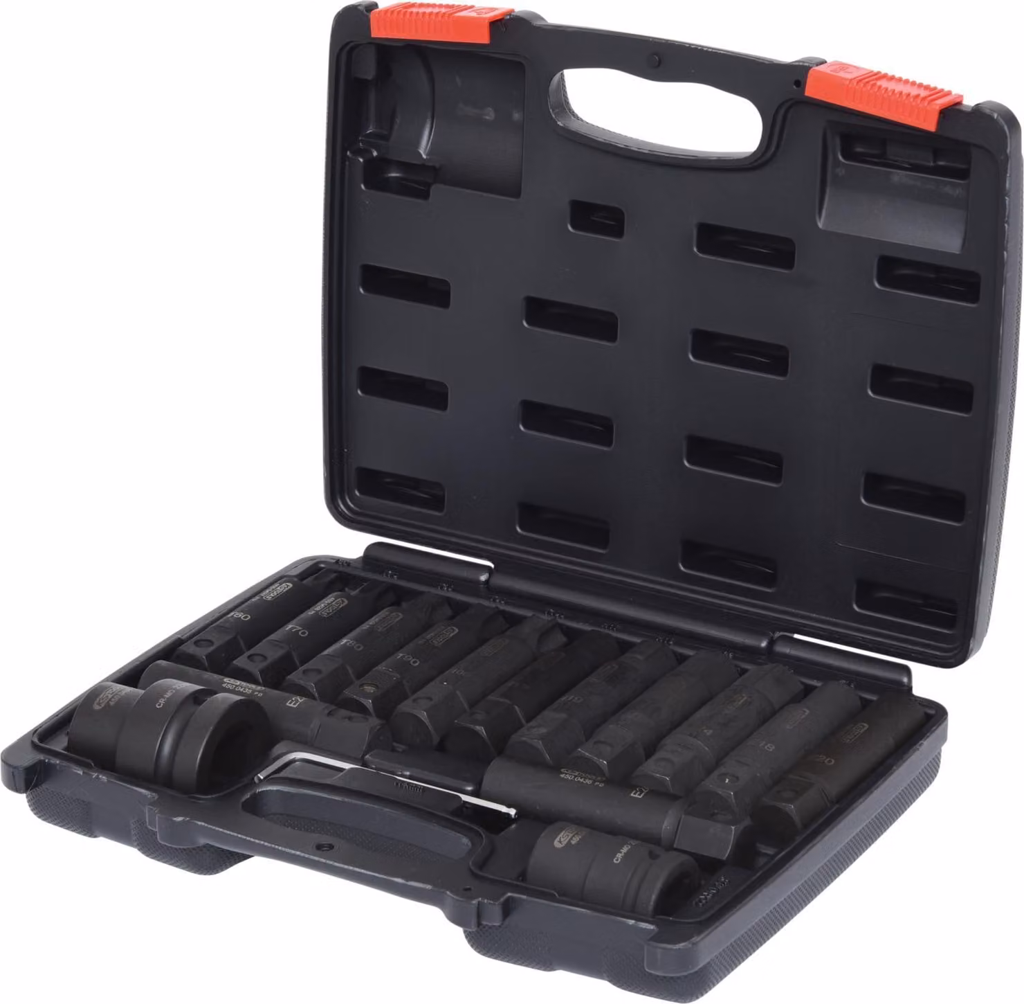 KS TOOLS Set di bussole e punte intercambiabili di potenza da 3/4"+1" 16 pezzi - 450.0420