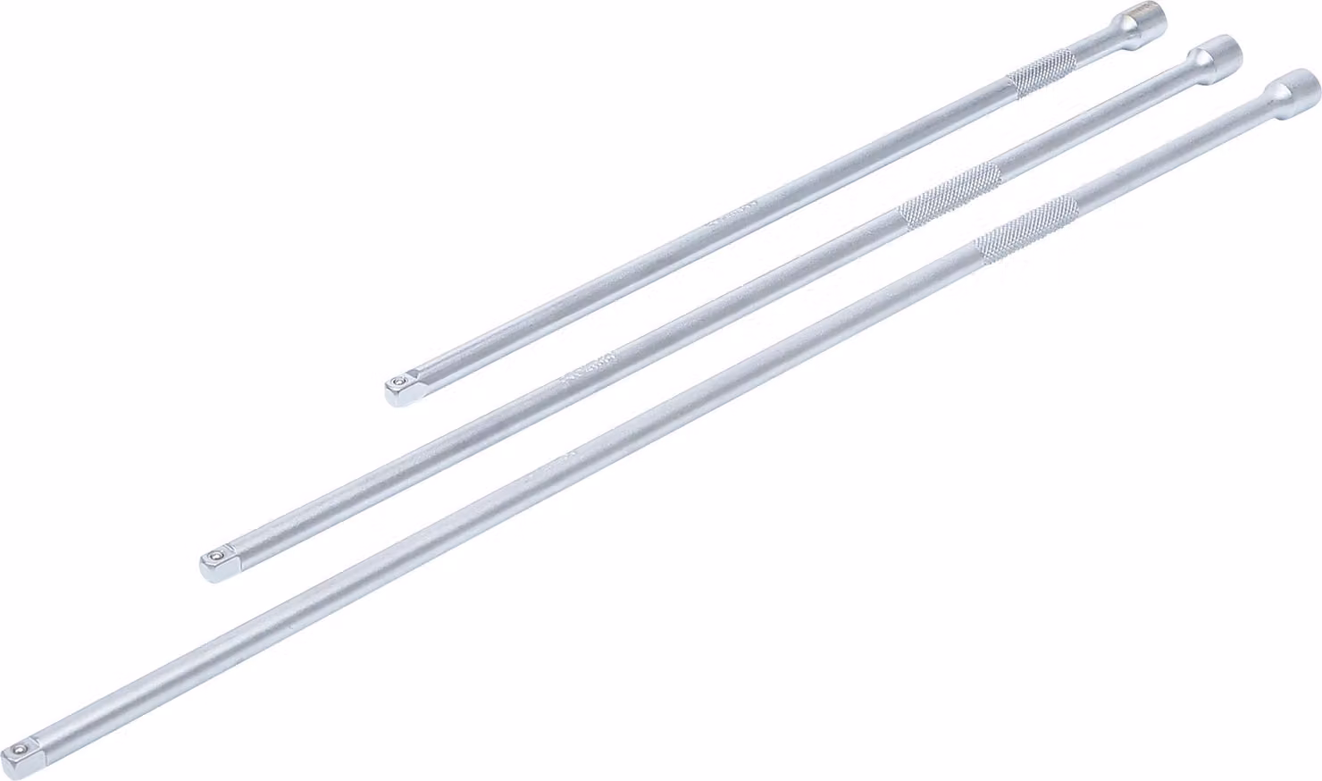 Set di prolunghe BGS 6,3 mm (1/4") 300 / 380 / 450 mm 3 pezzi - 6854