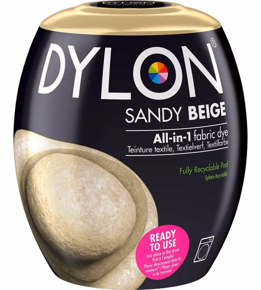 Dylon Colorante per Tessuti - Sandy Beige - Uso Lavatrice