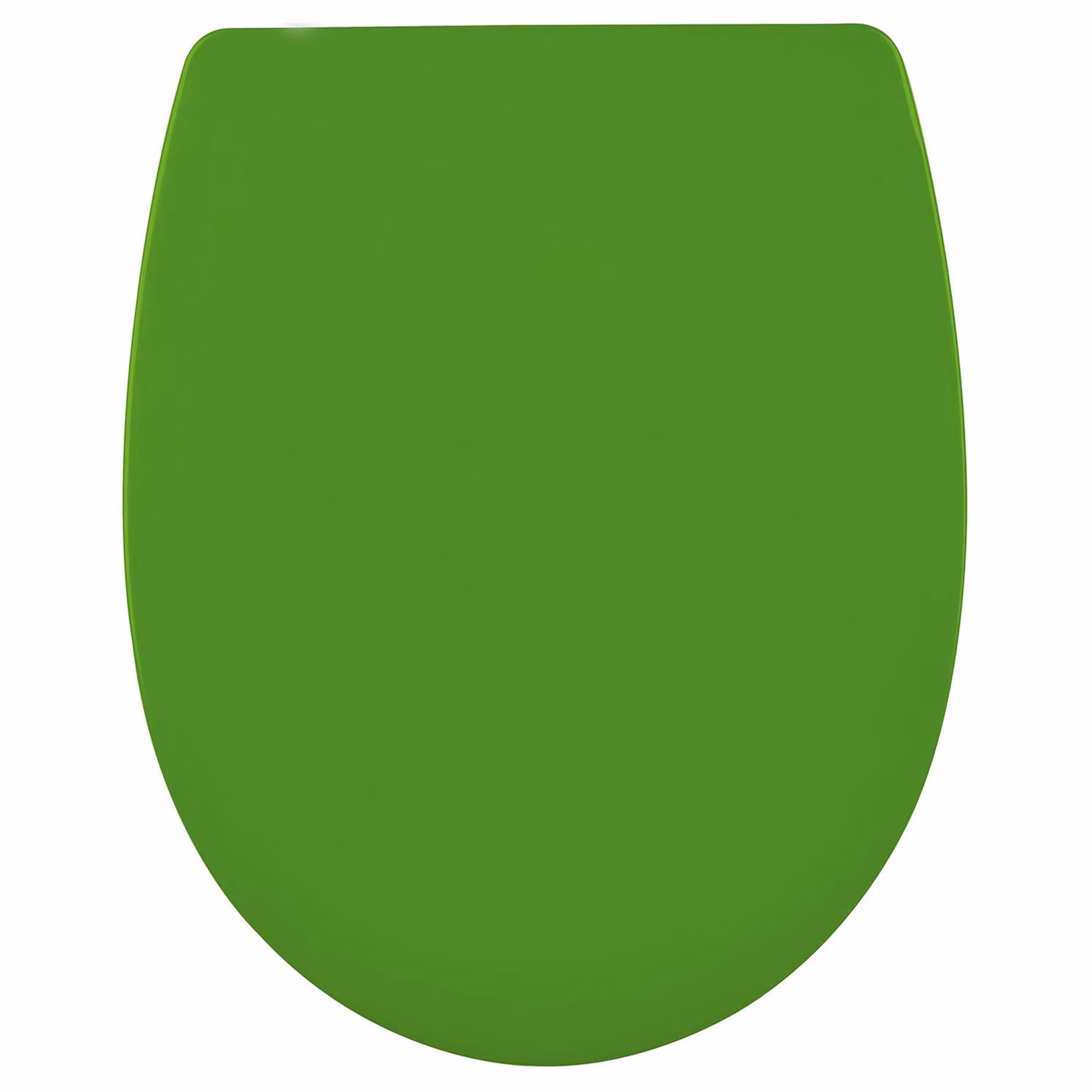 Sedile per WC Cerro con meccanismo soft-close in polipropilene verde antracite
