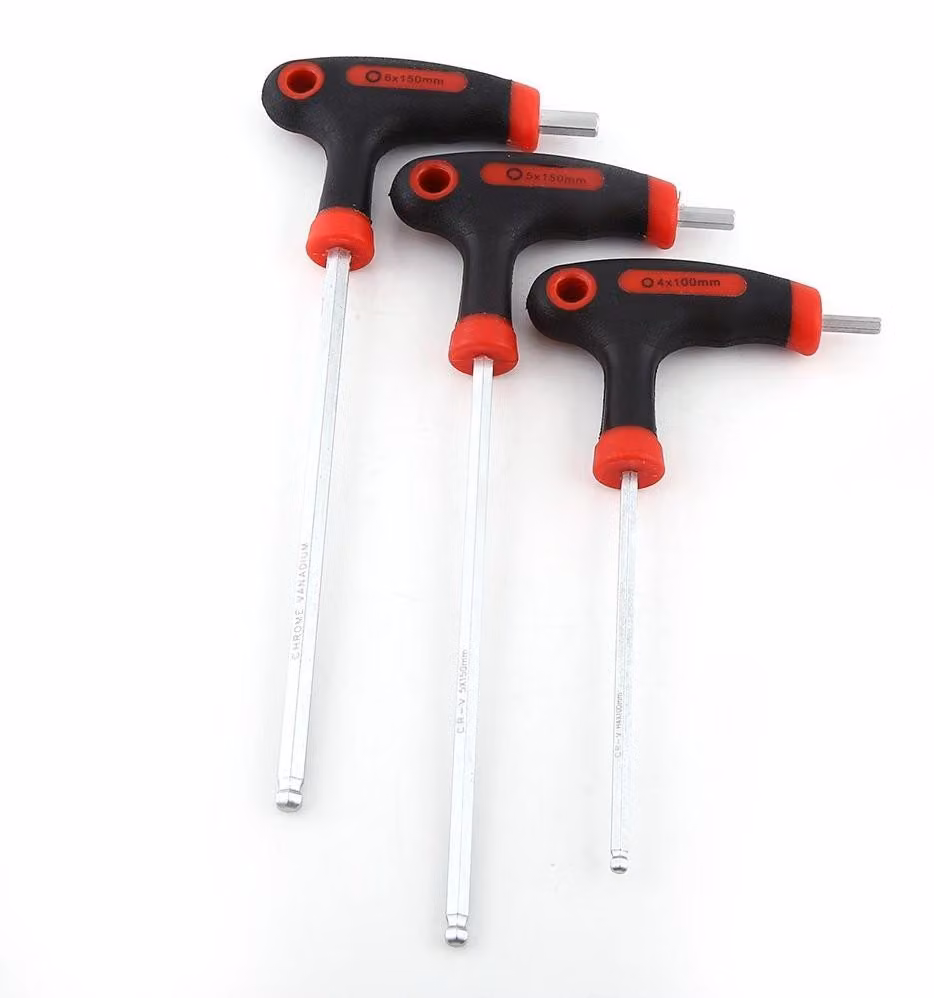 Set di chiavi esagonali pesanti 4/5/6 mm - Cassetta degli attrezzi per biciclette - Set di attrezzi per biciclette - Montaggio - Riparazione - Manutenzione