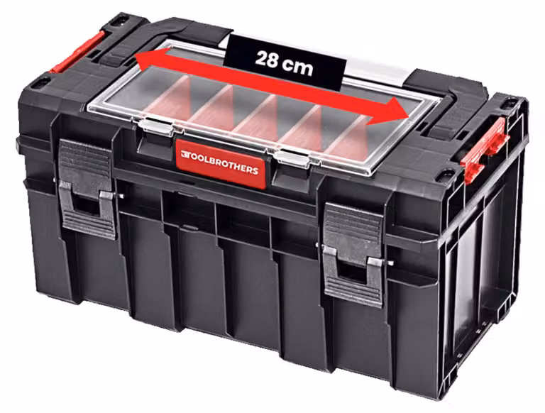 Toolbrothers RHINO Slim valigetta portautensili Handling+ Compact Edition 14 l IP54