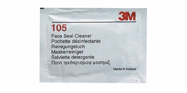 panno di pulizia 3M per il corpo della maschera 105 20 confezione da 2 pezzi