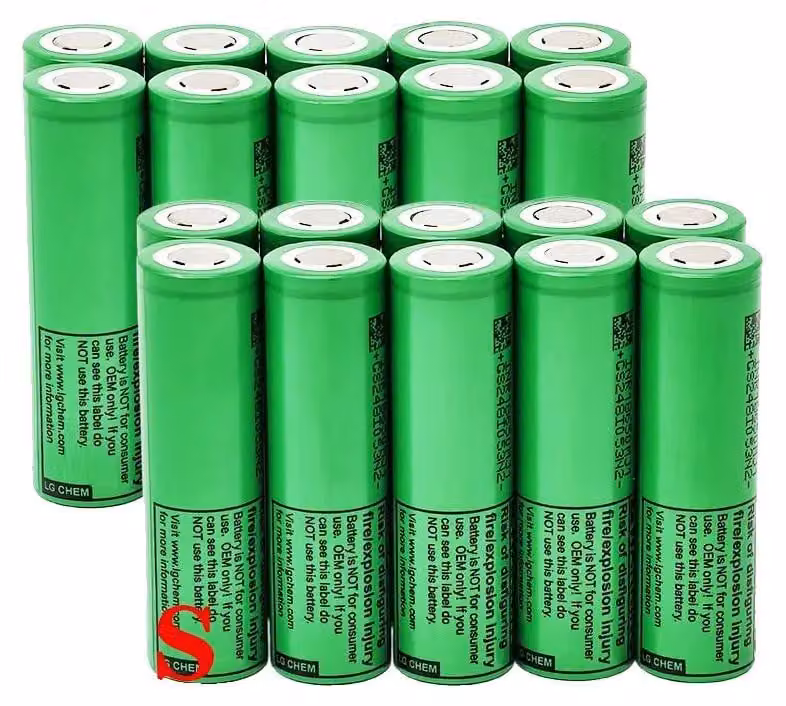 Batterie agli ioni di litio, capacità 3500mAh, elevata potenza di scarica, confezione da 20 pezzi (MJ1)