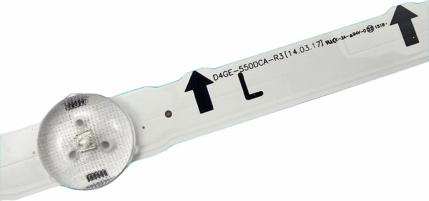Strisce di retroilluminazione a LED, lunghezza 1158 mm, 12 LED per striscia, tensione 3V, , compatibile con diversi modelli