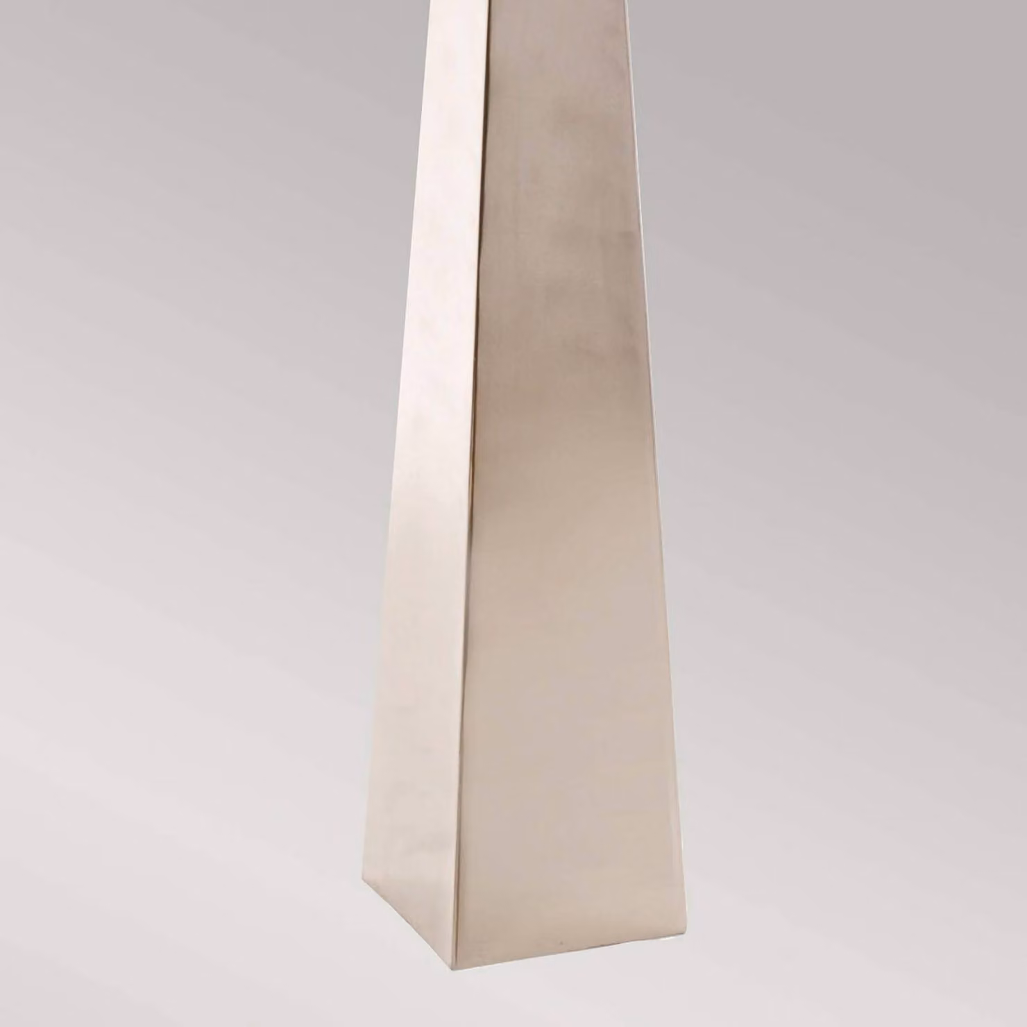 Elstead Lampada da terra Ascent, Alluminio / Grigio / Zincato, Soggiorno / Sala da pranzo, Metallo, Lampada da terra