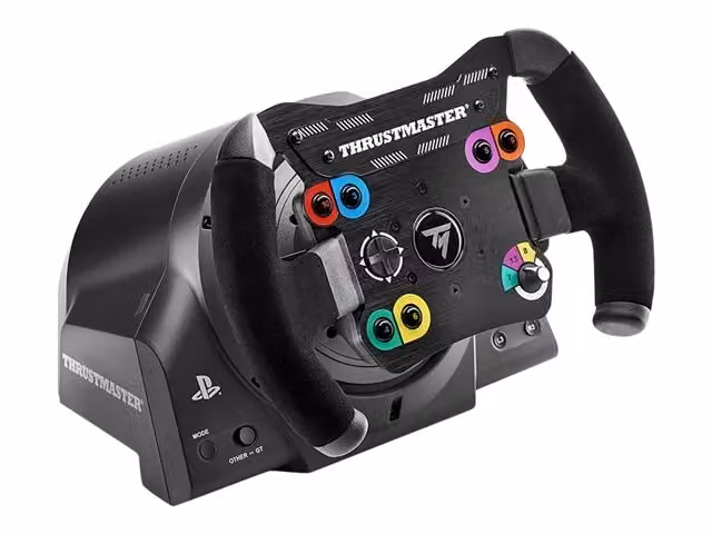 Volante Thrustmaster TM Open Wheel Add-On per simulazione racing, nero, compatibile con PC, PlayStation e Xbox – 4