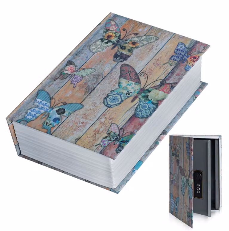Cassaforte portatile segreta con serratura a combinazione, dimensioni 18 x 11,5 x 5,5 cm