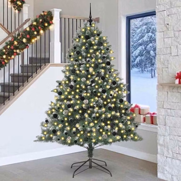 Maison Exclusive - Albero di Natale artificiale, verde, 240 cm