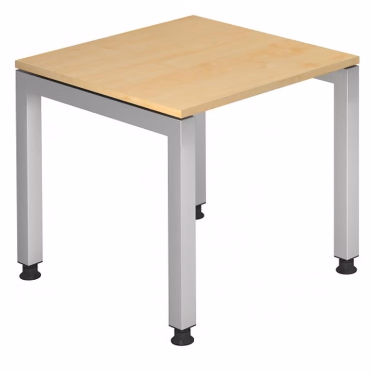 HAMMERBACHER JS08 höhenverstellbarer Schreibtisch ahorn rechteckig