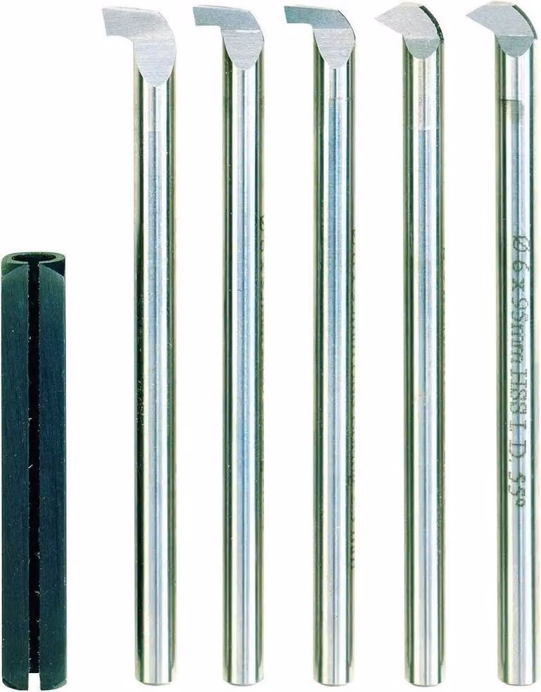 Proxxon 24520 HSS-Drehstahlsatz für Innengewinde, Frei- und Einstiche, 6tlg.