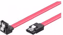 Cavo SATA Manhattan Angolato Rosso 0,5 m
