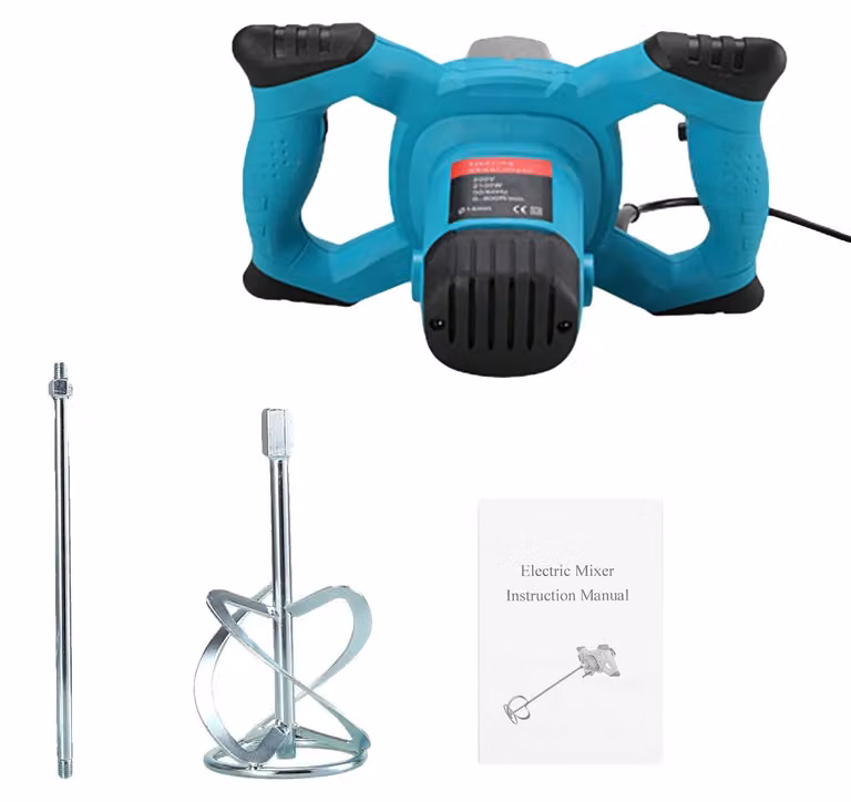Betoniera, velocità regolabile, design ergonomico, blu, UE