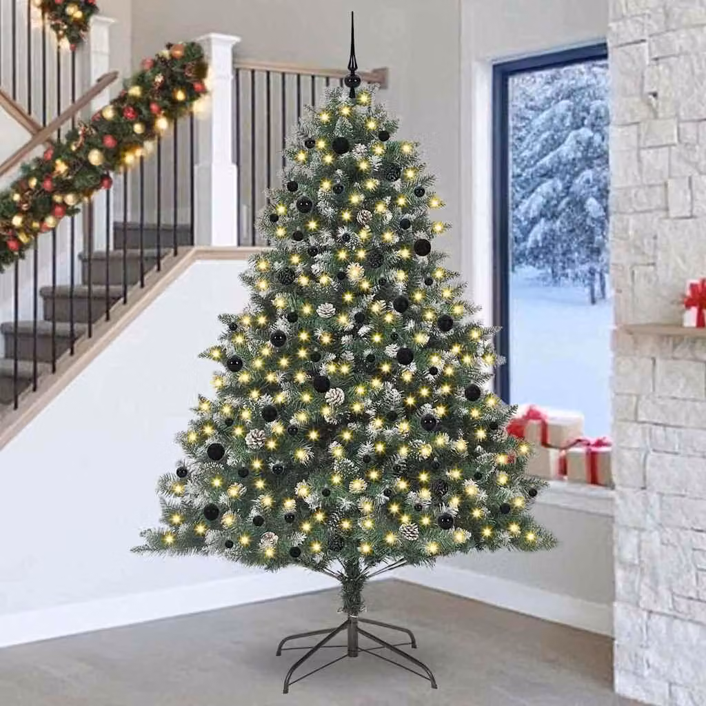Maison Exclusive - Albero di Natale artificiale, verde, 240 cm