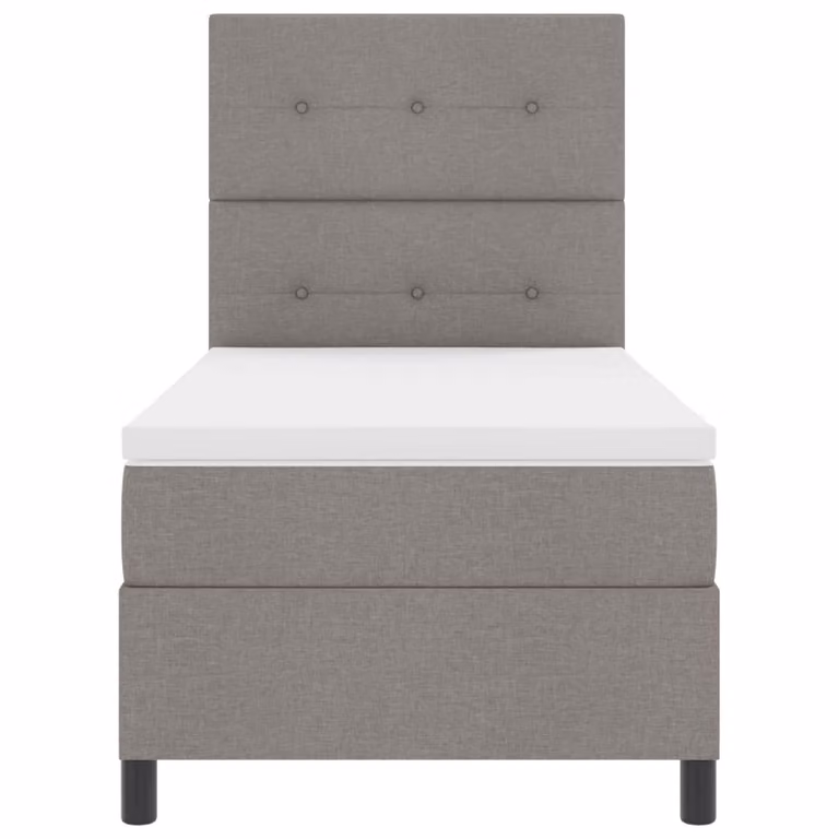 Letto a molle con materasso vidaXL Talpa in tessuto con illuminazione LED e porta USB, L/P: 90 x 190 cm