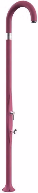 Doccia Tradizionale In Polietilene Funny Yin Con Miscelatore E Lavapiedi Colore Fuxia Cv-T125/4003